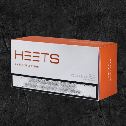 Стики Heets Amber Selection (Стик Iqos Хитс Амбер оранжевые)